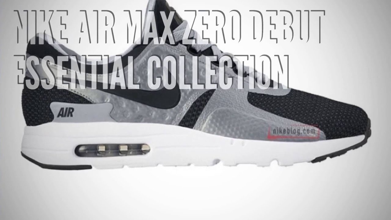 NIKE AIR MAX ZERO DEBUT ESSENTIAL COLLECTION / SNEAKERS T