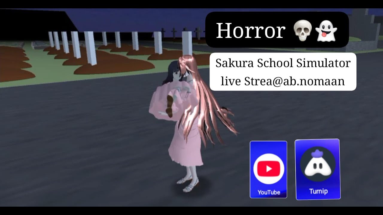 SAKURA SchoolSimulator : 💀live stream