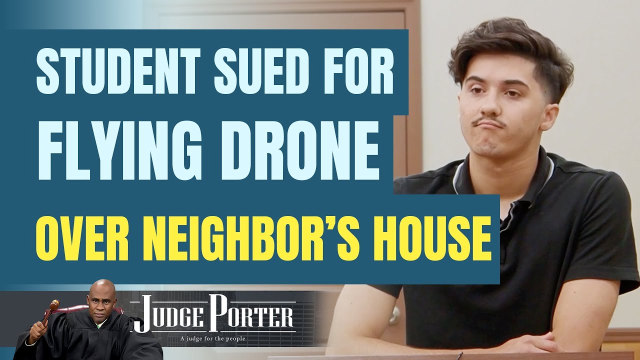 Student Sued For Flying Drone Over Neighbors House.