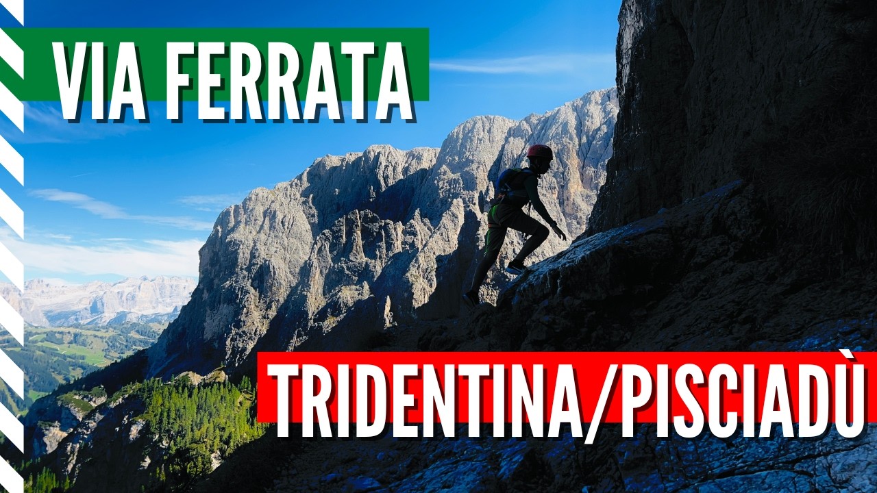 Via Ferrata Tridentina na Pisciad&ugrave; w Alta Badia, Dolomity. Nie zawsze idzie zgodnie z planem 😅