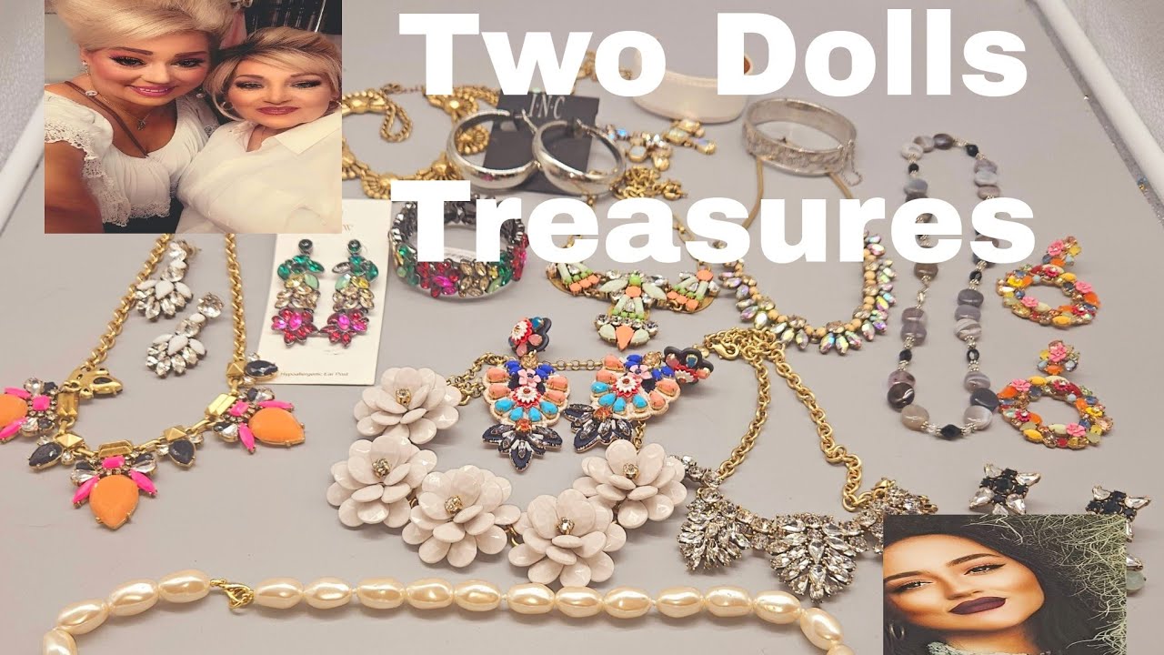 Shop Goodwill Vintage Jewelry and J. Crew Haul And Sale