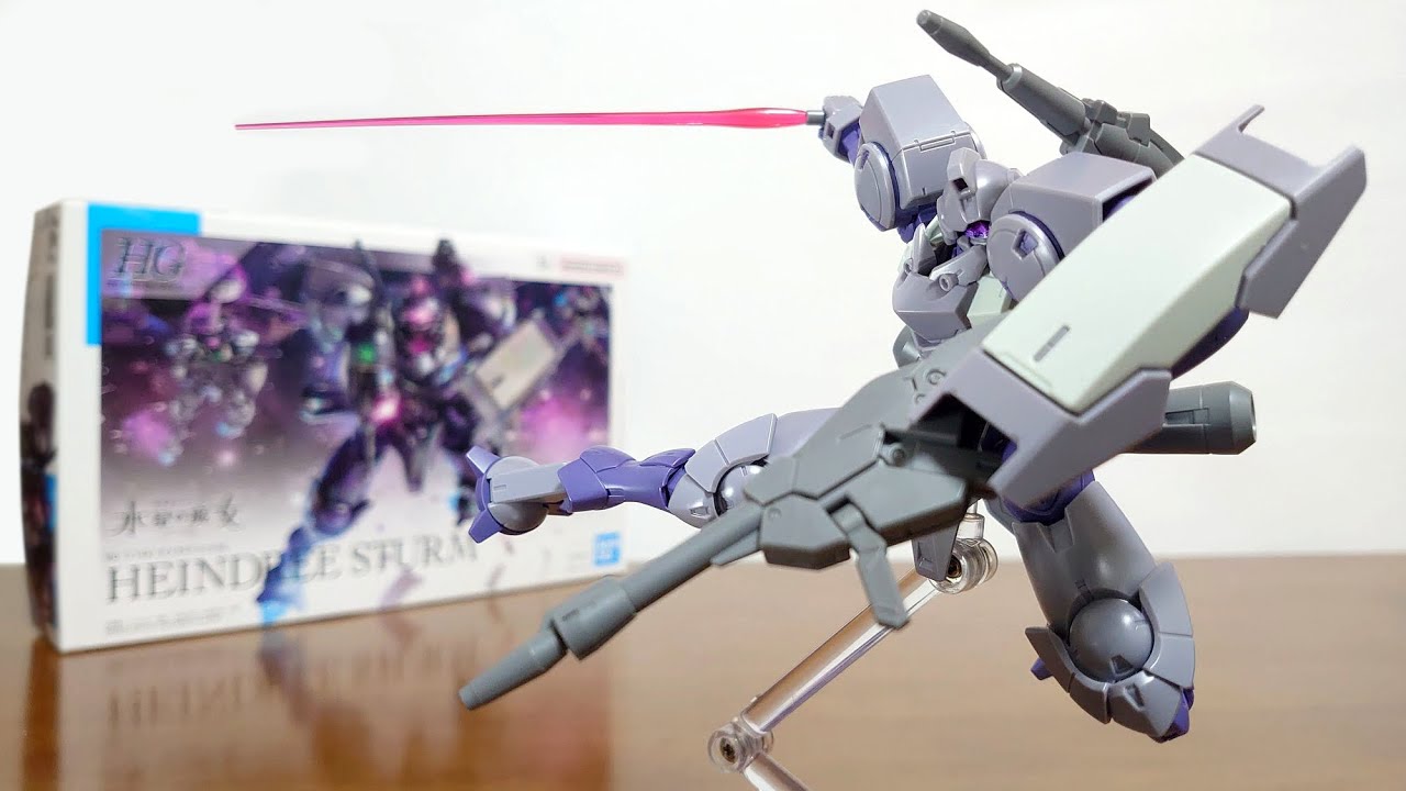 (実戦配備型のハインドリー！背中のビームキャノンやライフル・サーベルが追加！)HG 1/144 ハインドリーシュトルム　レビュー