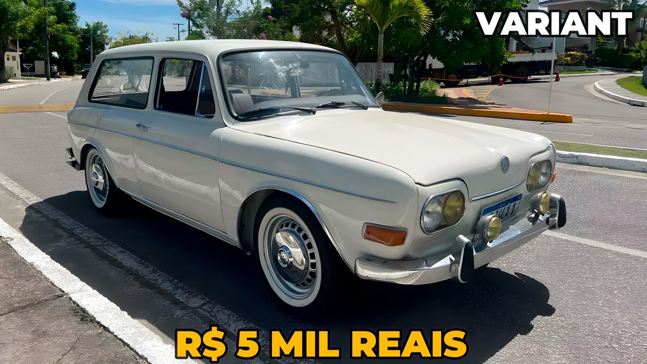 VOLKSWAGEN VARIANT À VENDA POR APENAS 5 MIL REAIS