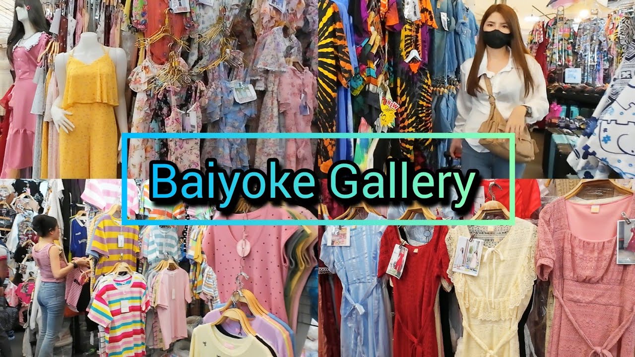 Walking Tour​ Baiyoke Gallery Pratunam Wholesale Market Bangkok Thailand, ใบหยก แกลลอรี่​ 25/06/24​