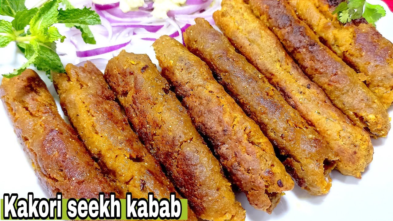Aasan tarike se banaye most famous Kakori seekh Kabab❤️on pan/ Very soft delicious seekh kabab👌