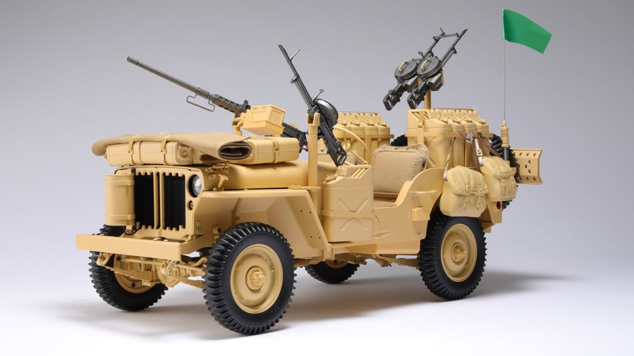 British SAS MB Jeep from Agora Models - NEW RELEASE