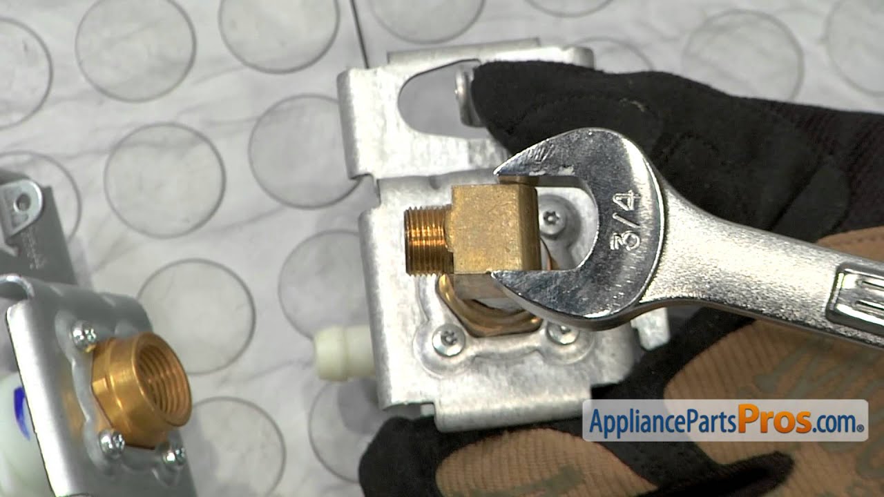 How To: Whirlpool/KitchenAid/Maytag Water Inlet Valve WPW10158389