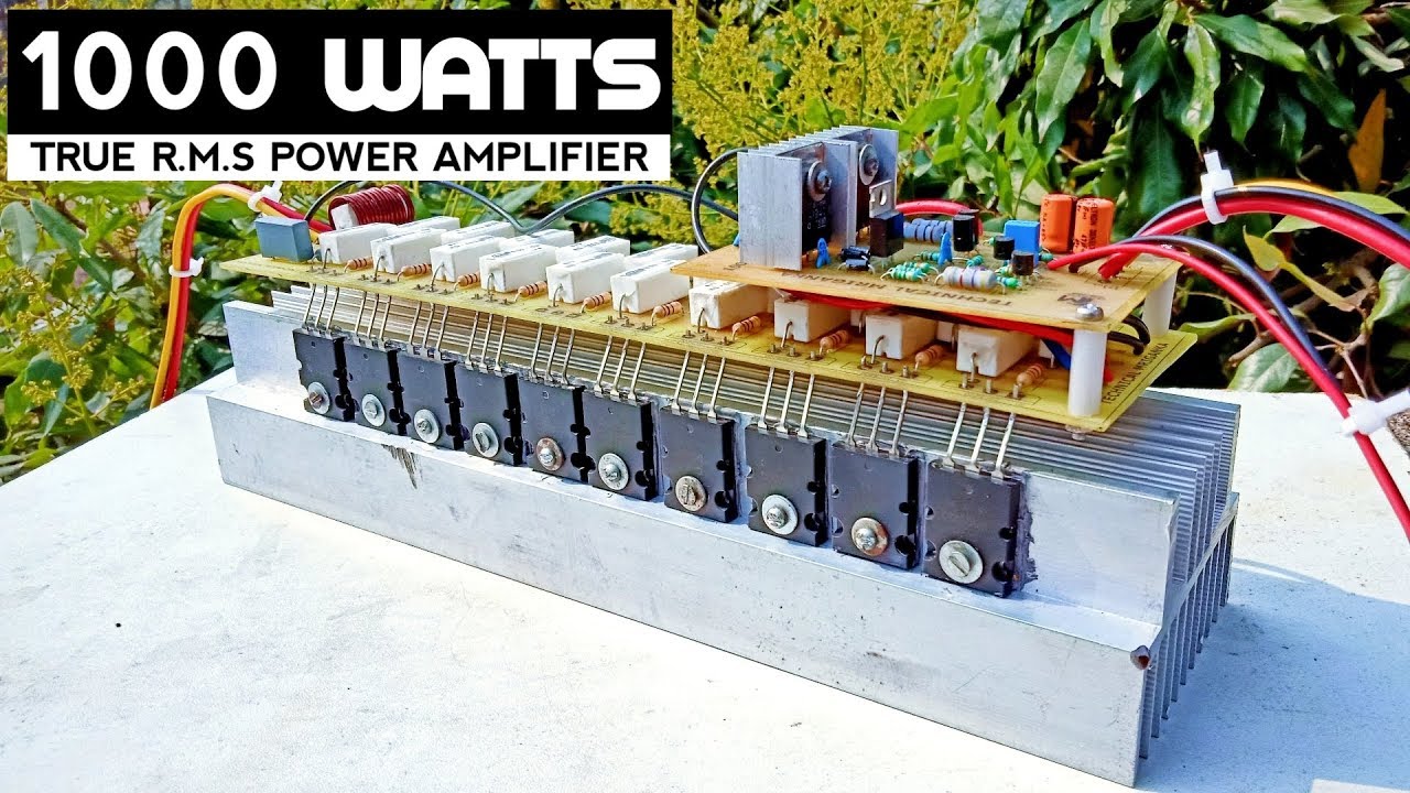 1000W Mono Power Amplifier.