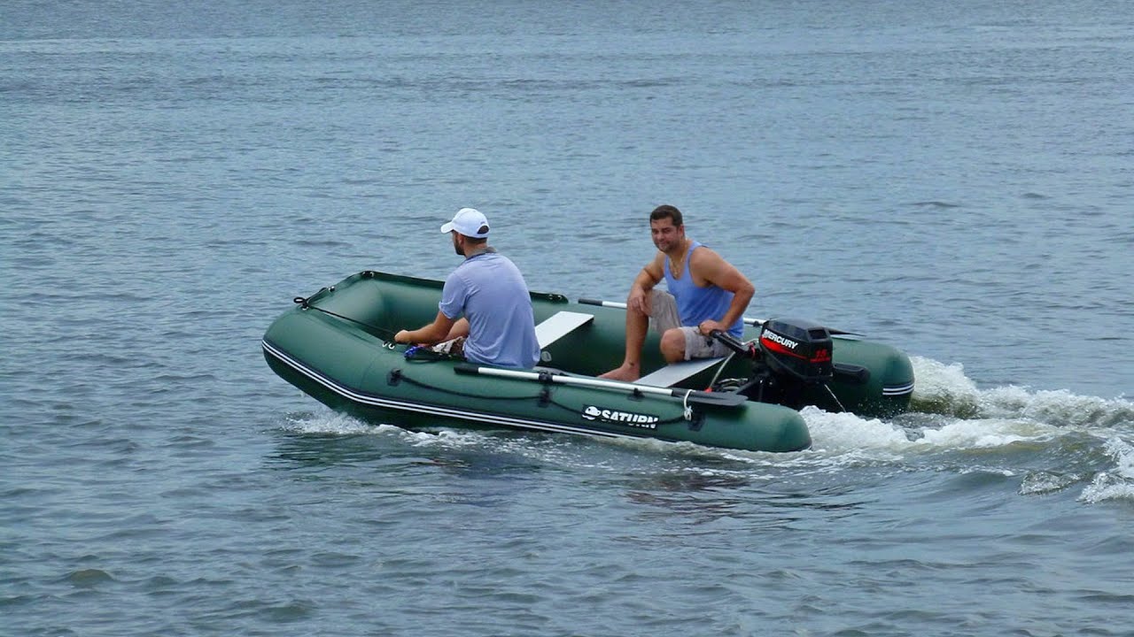 Saturn Inflatable Boat SD330W with 15HP outboard motor