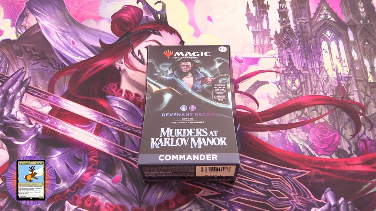 Murders at Karlov Manor Commander Deck: Revenant Recon Unboxed