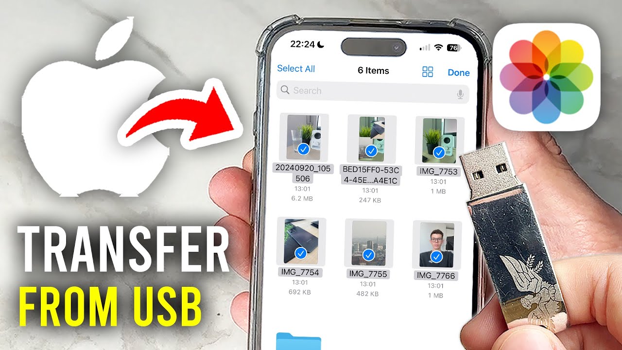 How To Transfer Photos From USB To iPhone - Full Guide
