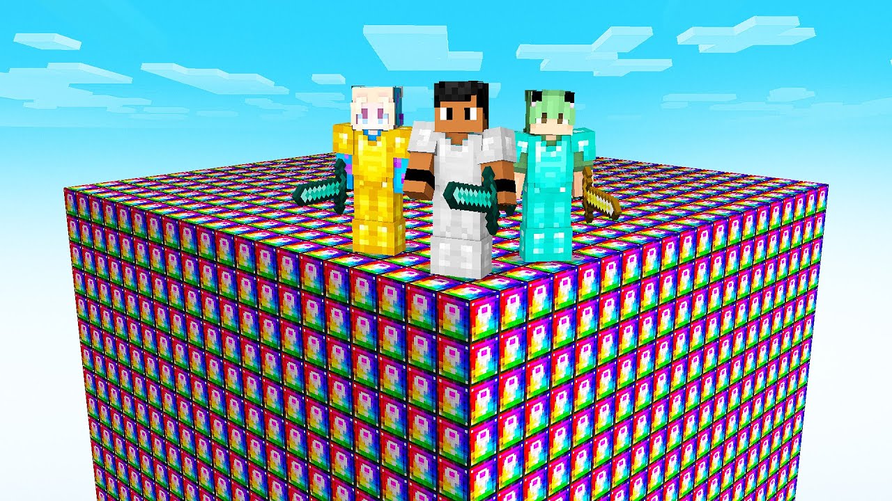 CUB&Atilde;O DE LUCKY BLOCK AVARITIA