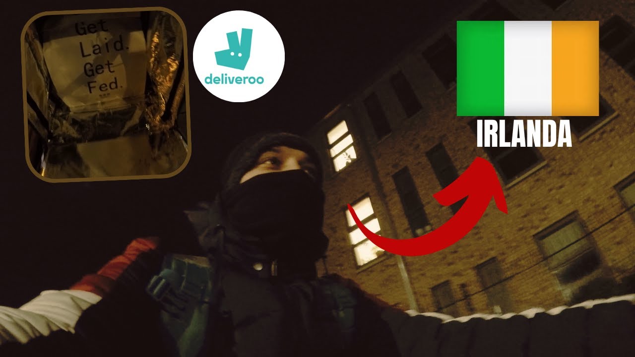 PRIMEIRO DIA DE ENTREGAS NA EUROPA |  DUBLIN - IRLANDA | DELIVEROO APP