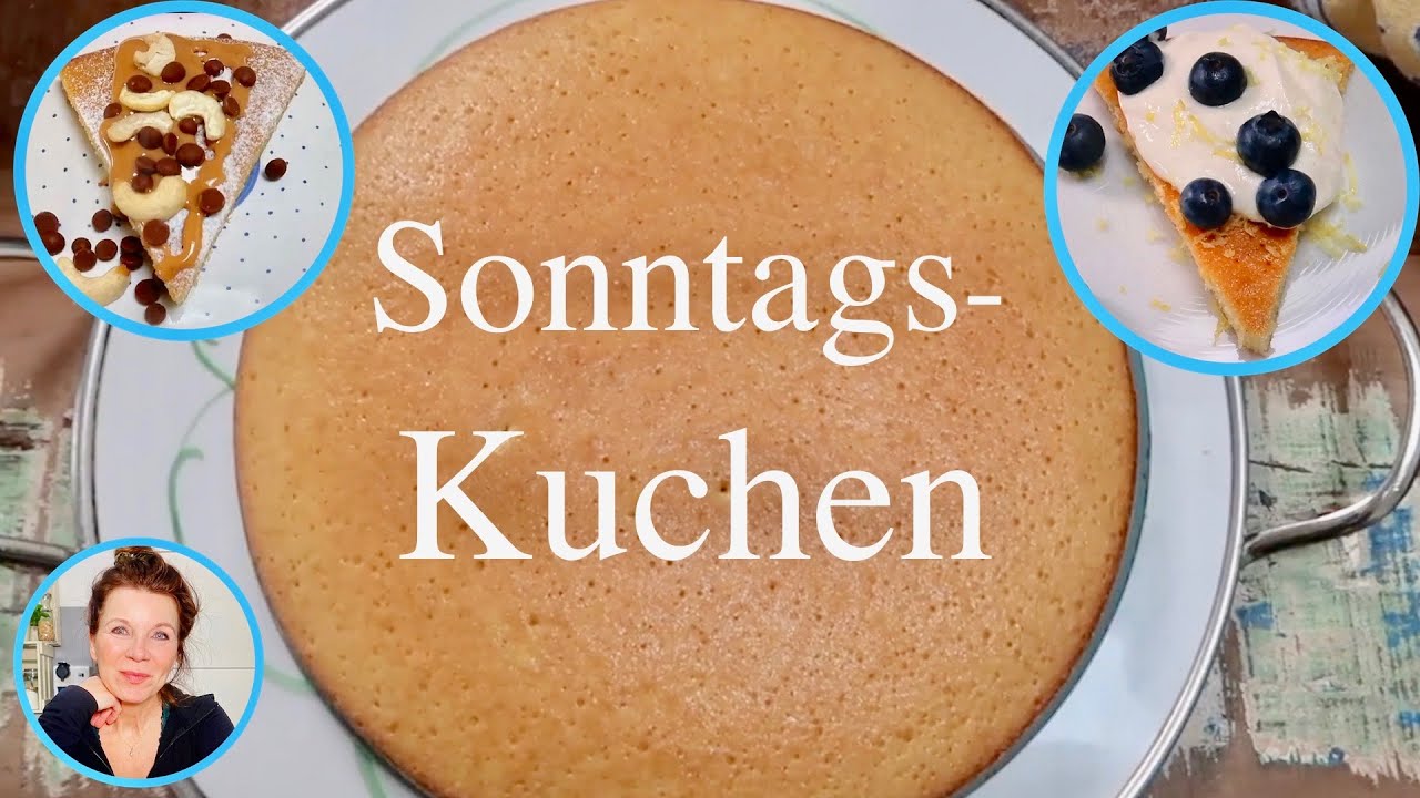 5 Minuten Sonntagskuchen ohne Butter zum Frühstück oder am Nachmittag * Kirsty Coco kocht