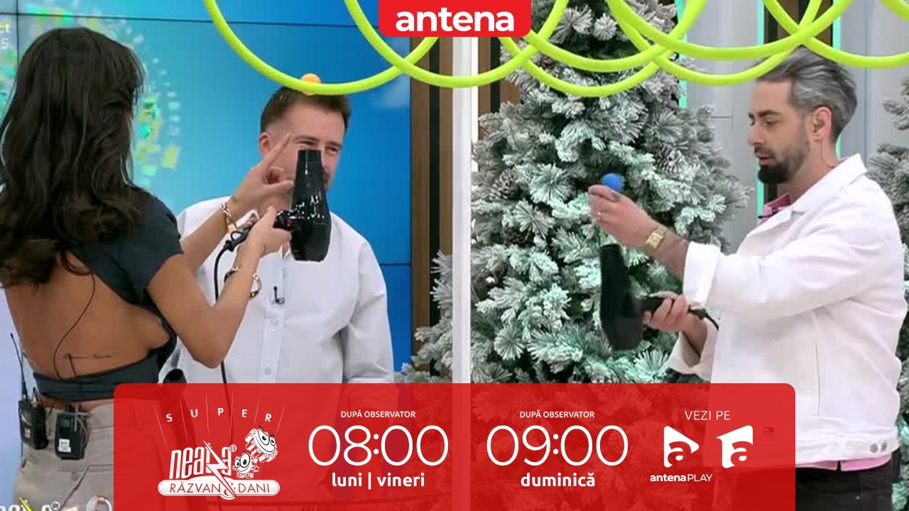 Matinalii s-au întrecut într-un nou joc amuzant în platoul de la Neatza de Weekend!