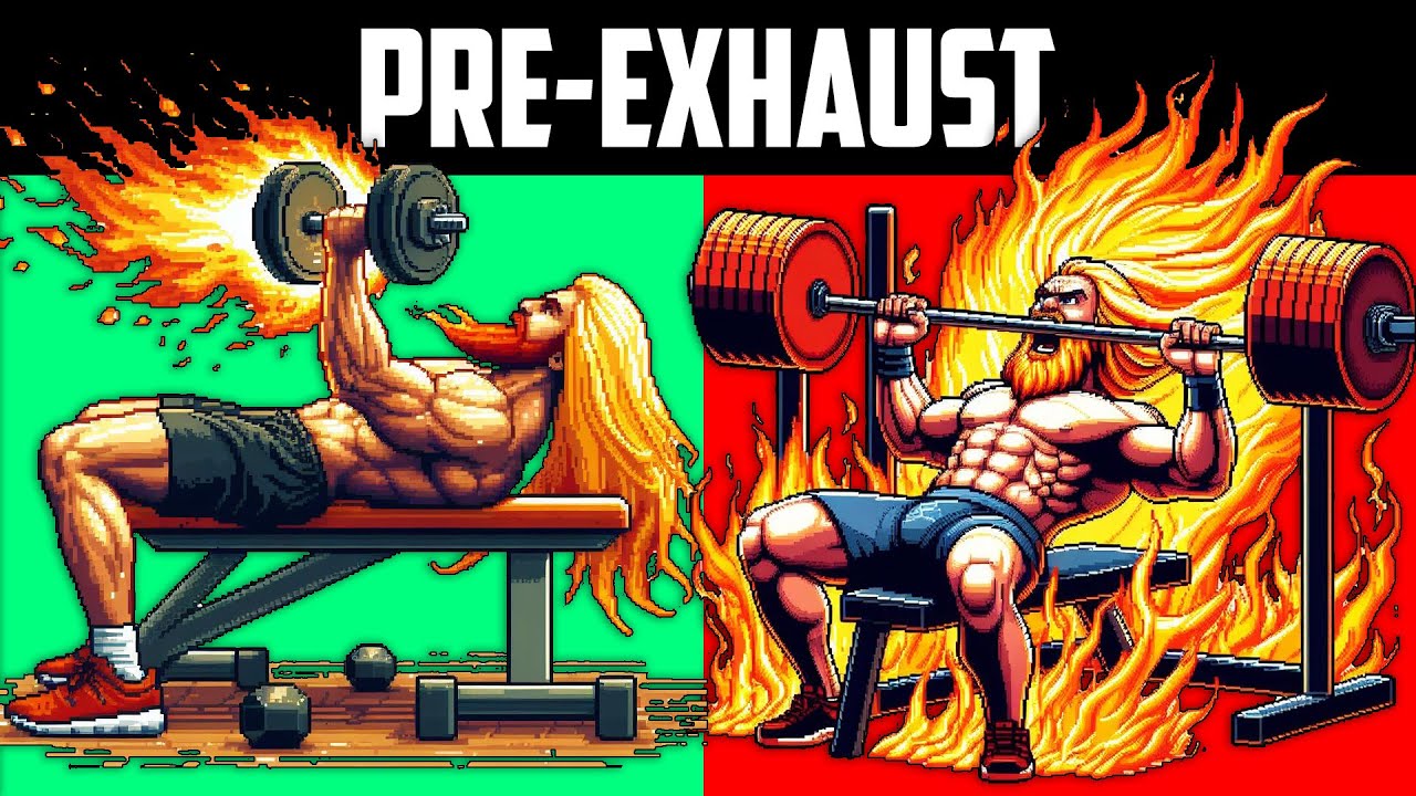 PRE-EXHAUST WORKOUT TUTORIAL | What Is Gym "Pre-Exhaust" And How To Perform It