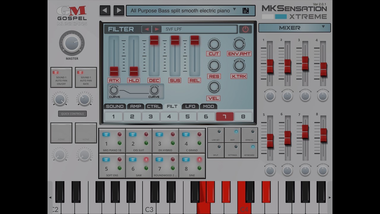 N’Accord Music review of the new MKSensation Xtreme for the IPad