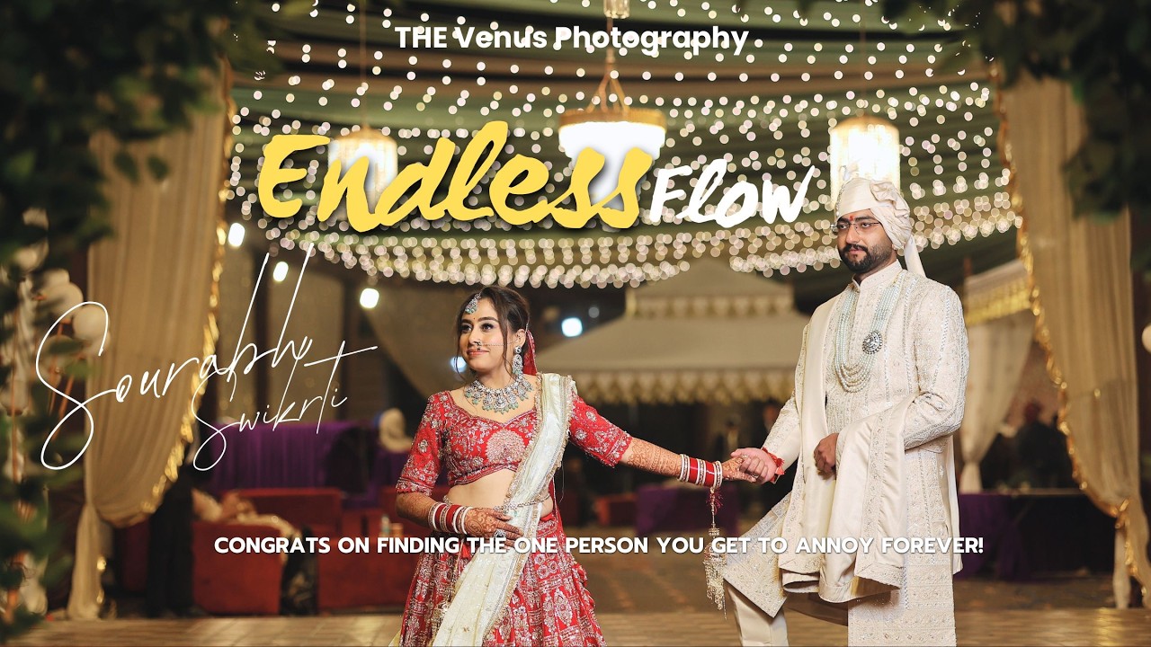 CINEMATIC WEDDING HIGHLIGHTS 2026  // SOURABH X SWIKRITI // 4K Video // Venus Photography Sirsa //