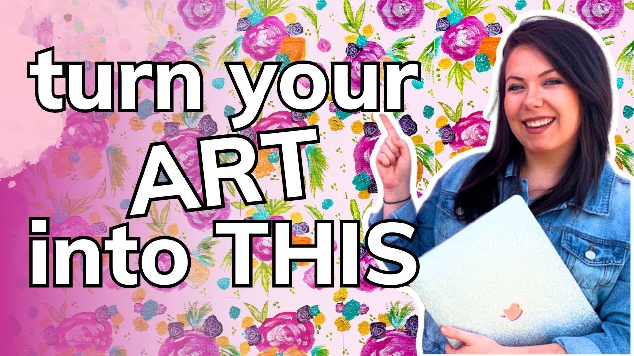 DIY Wallpaper: Turn Your Art Into Custom Wallpaper Using Spoonflower