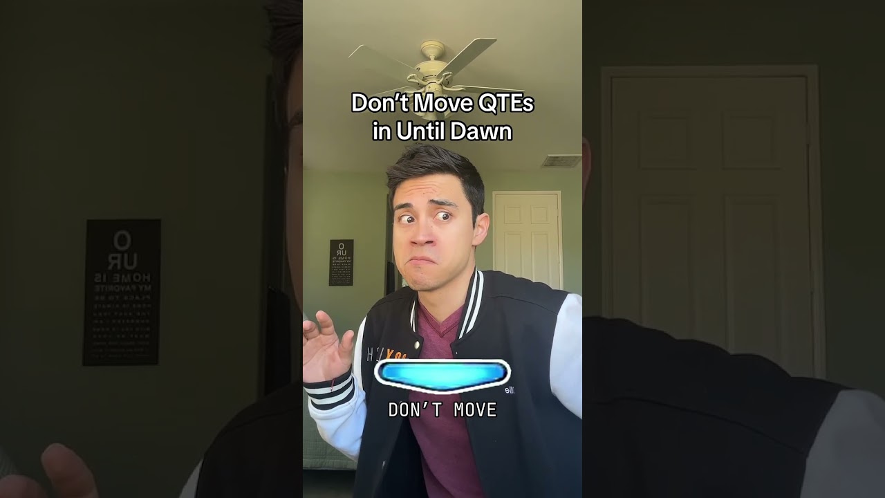 Don&rsquo;t Move QTEs in Until Dawn #untildawnps5 #horror #untildawn #gaming