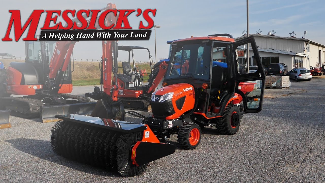 Ultimate Kubota BX — снегоочистительная установка