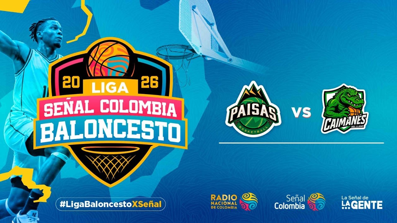 Liga Se&ntilde;al Colombia de Baloncesto Paisas Vs. Caimanes