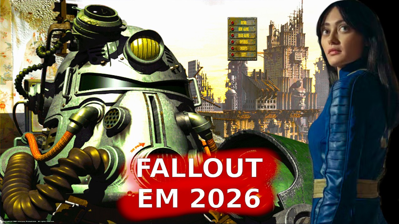 🔴JOGANDO FALLOUT PELA PRIMEIRA VEZ EM 2026
