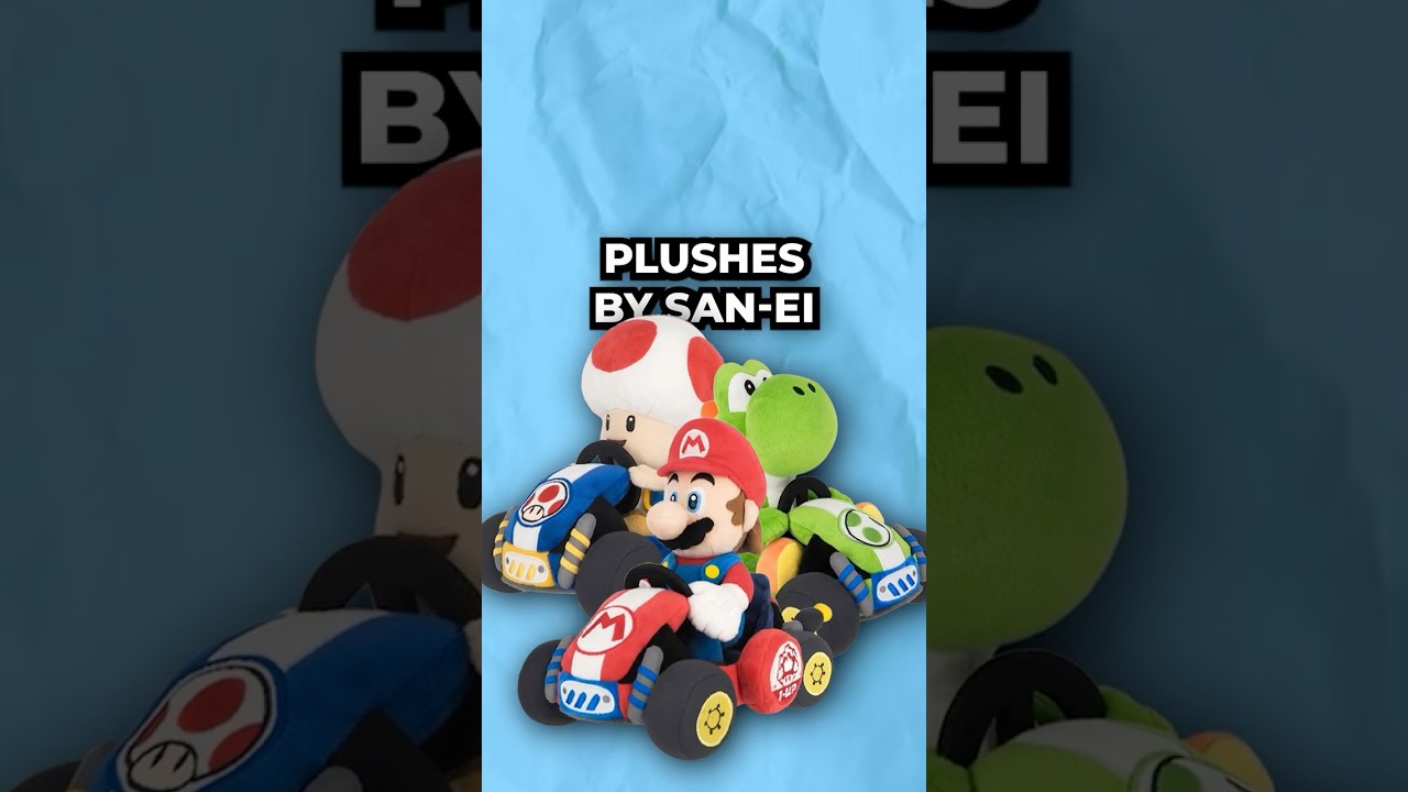 НОВЫЕ плюшевые игрушки Mario Kart!! #shorts #nintendo #marioplush #SuperMario #Mario #fyp #fypage
