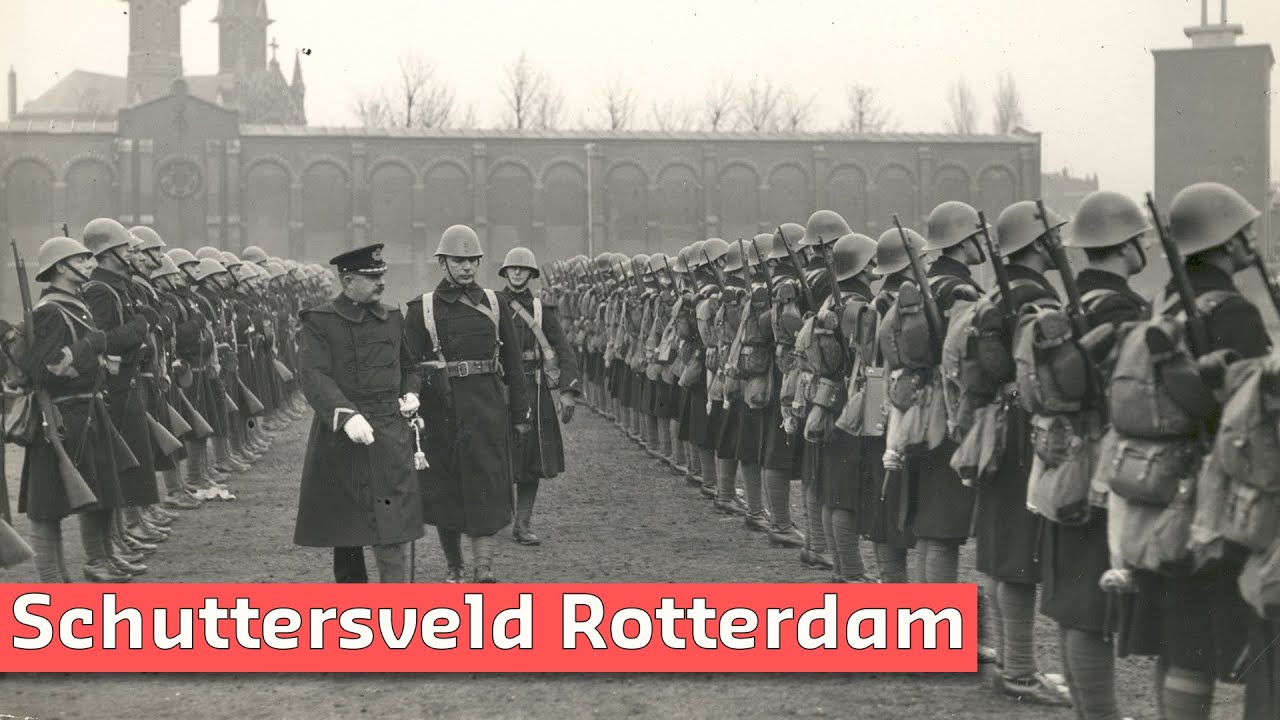 Mariniers op het Schuttersveld Rotterdam | Toen en Nu