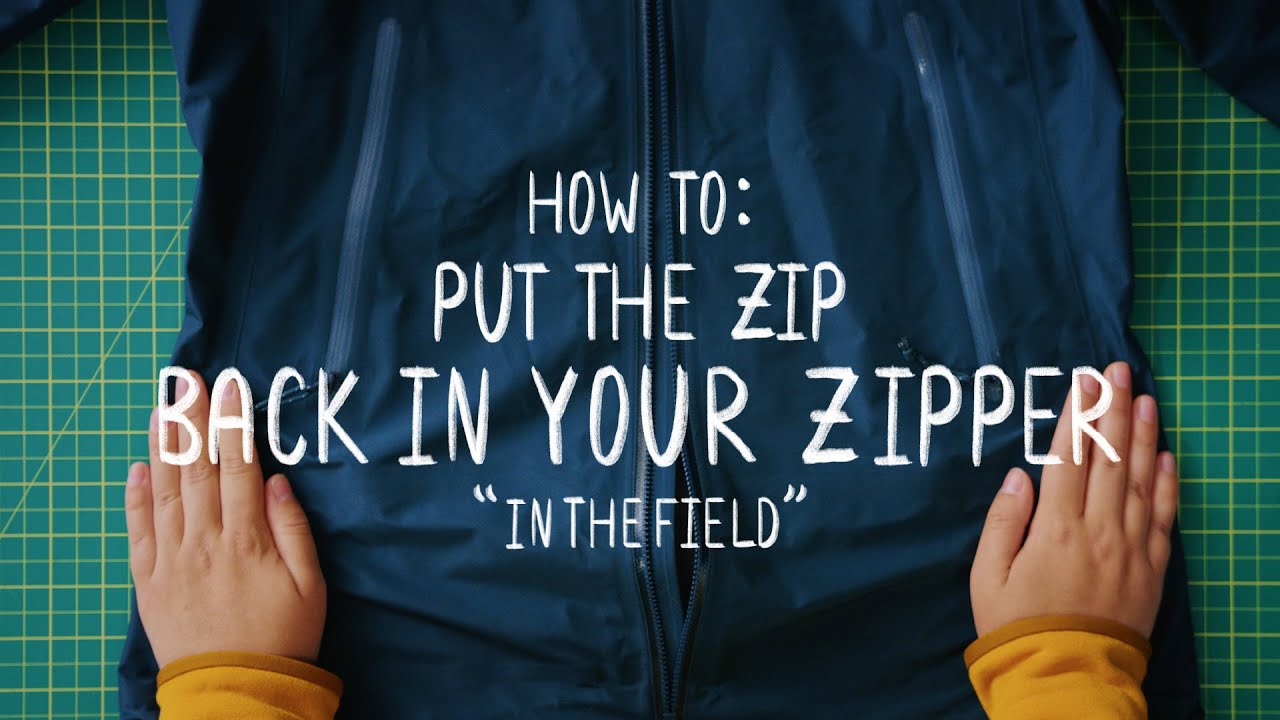 ReBIRD&trade; REPAIR | How To Put The Zip Back In Your Zipper (In The Field)