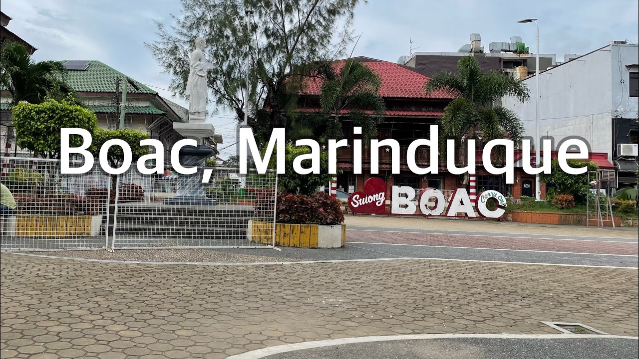 Driving tour: Boac, Marinduque