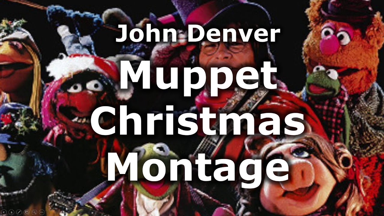 John Denver | The Muppets | Christmas Montage | Christmas Music Video | Muppet Christmas |  Disney