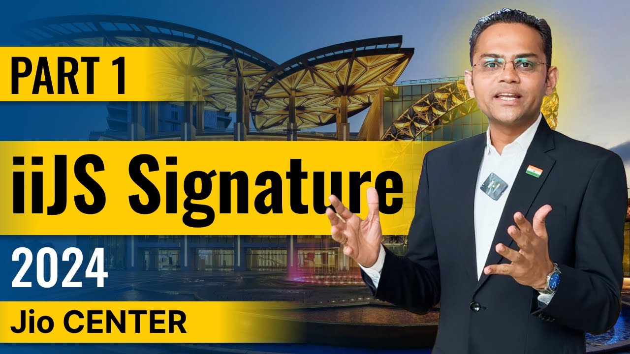 All about iiJS Signature 2024 | Jio Conventional Center | Mumbai