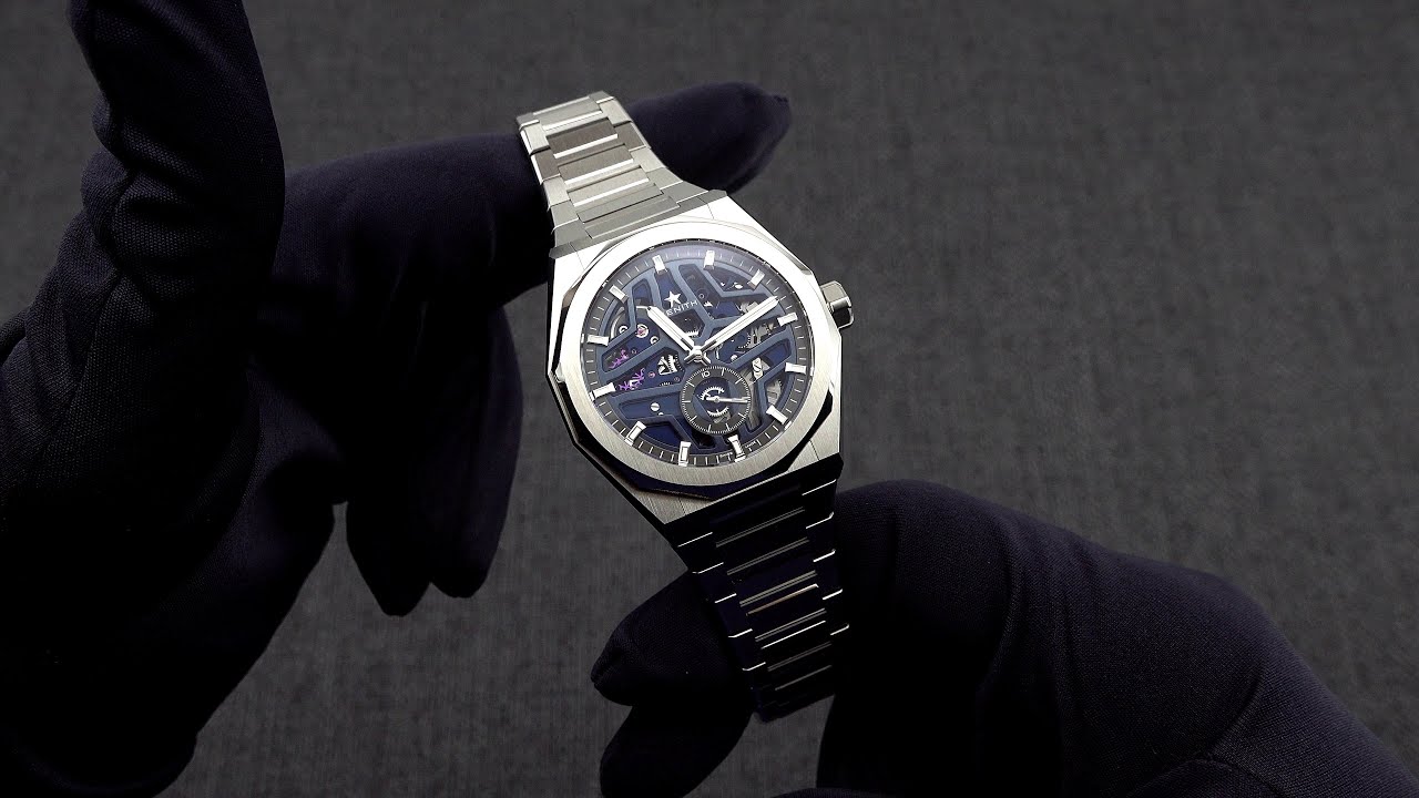 ZENITH Defy Skyline Skeleton 03.9300.3620/79.I001 Unboxing