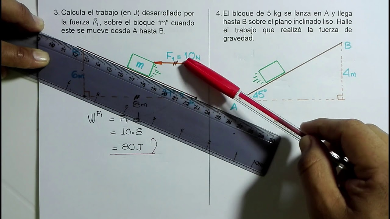 TRABAJO MECANICO (Problemas)
