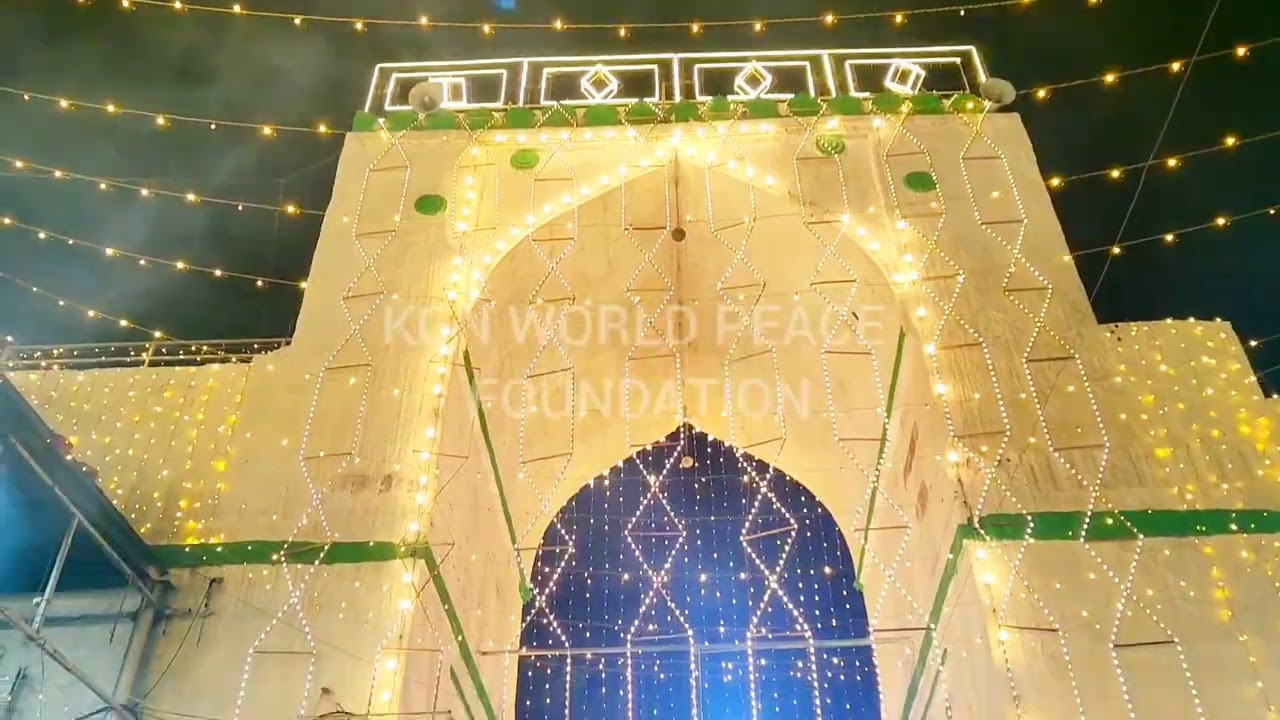 Milad Day Ajmer Dargah Eid MiladunNabi ❤️ Jaisa Decoration kiya jata hai kahe nahi hota 🌹🌹🌹🌹🌹