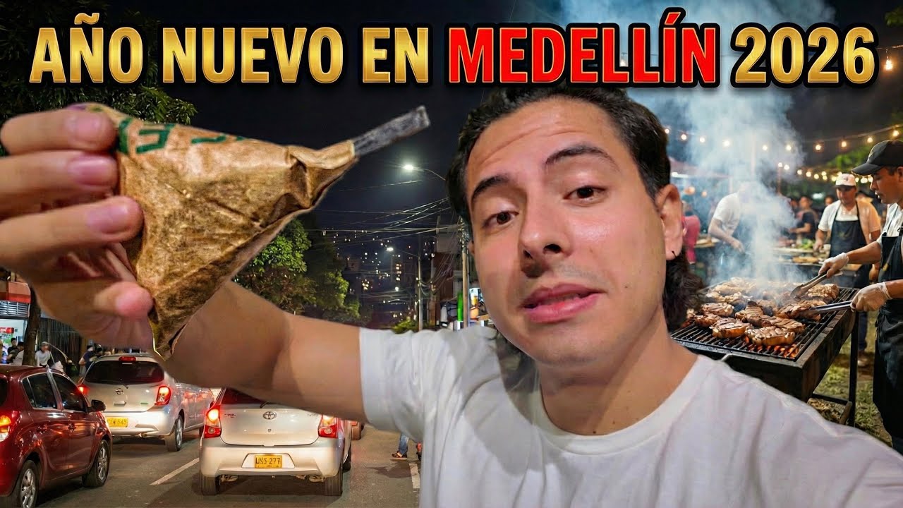 As&iacute; es el A&ntilde;o Nuevo en Medell&iacute;n 2026, P&oacute;lvora, fiesta y m&aacute;s P&Oacute;LVORA!