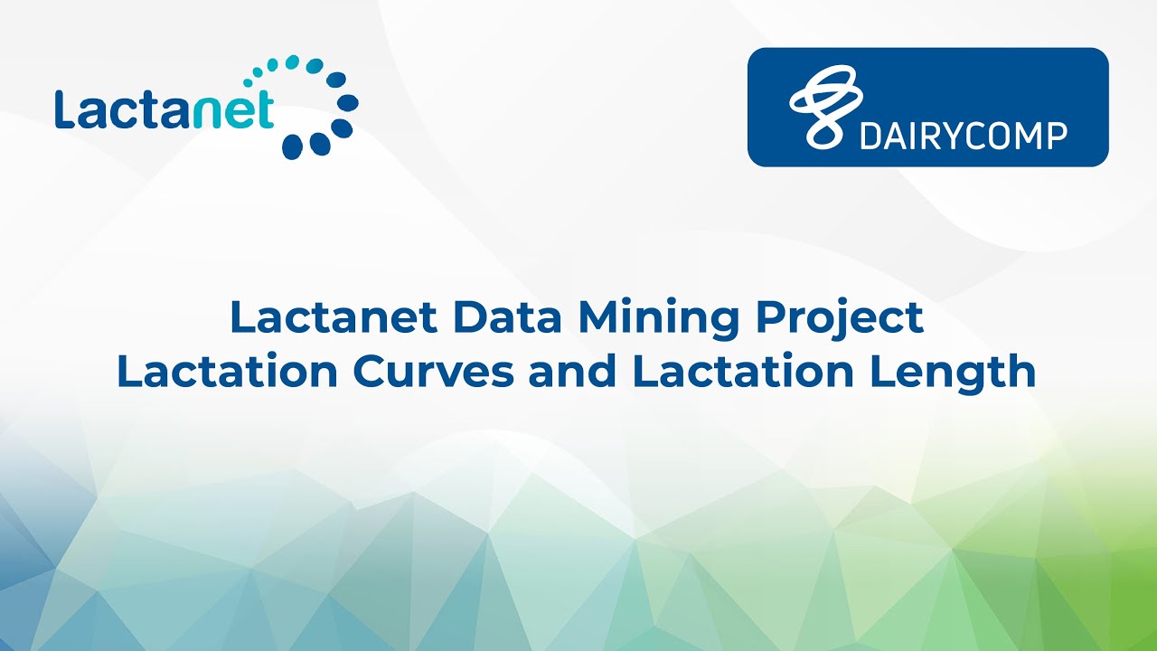 Lactanet Data Mining Project: Lactation Curves and Length