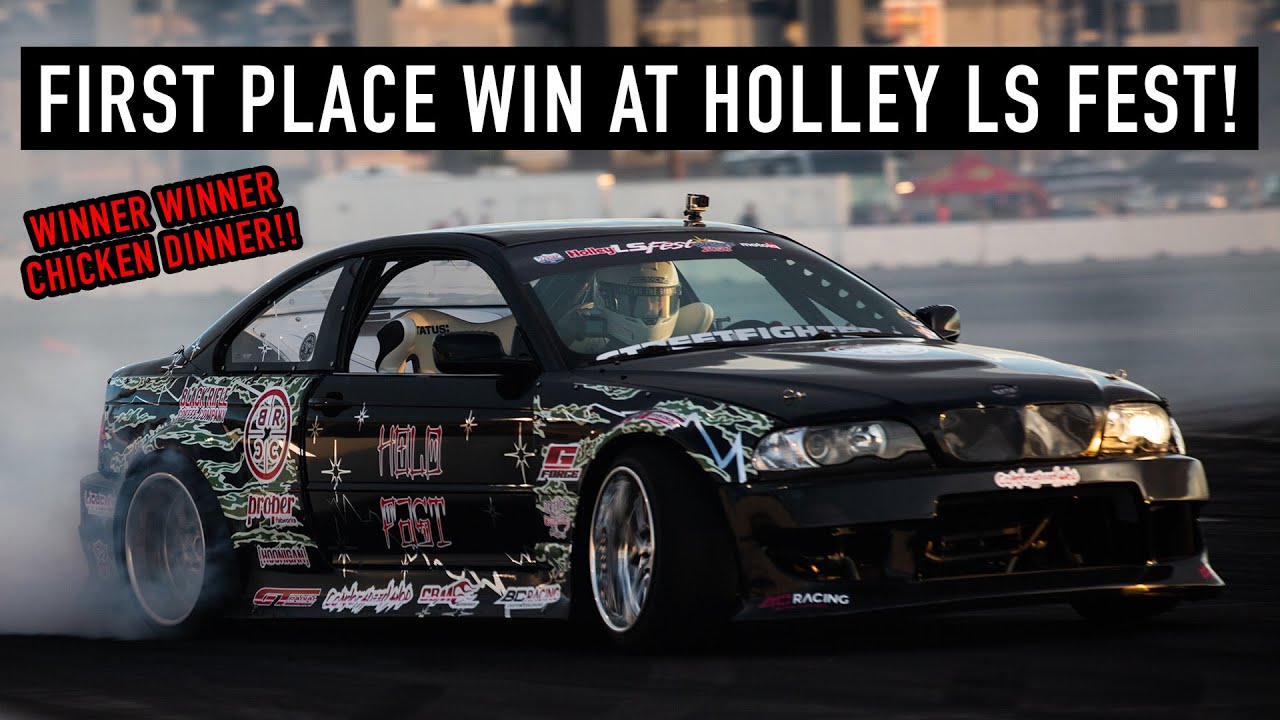 1ST PLACE WIN AT HOLLEY LS FEST 2021 x RAW DRIFTING FOOTAGE
