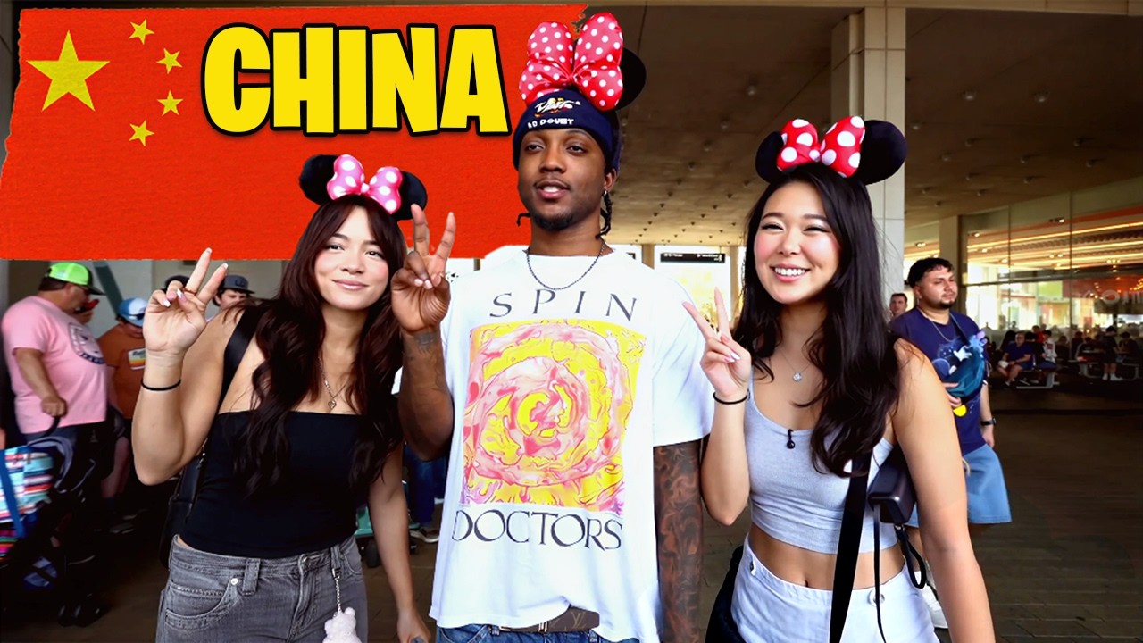 Cinna, ExtraEmily & YourRAGE Go Day Drinking in China at Disney World 🇨🇳
