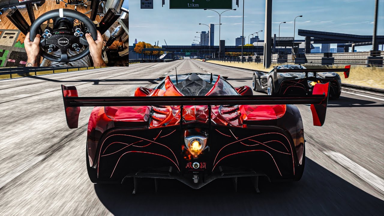 TWO 34878HP Mazda Furai - Assetto Corsa | Moza R9