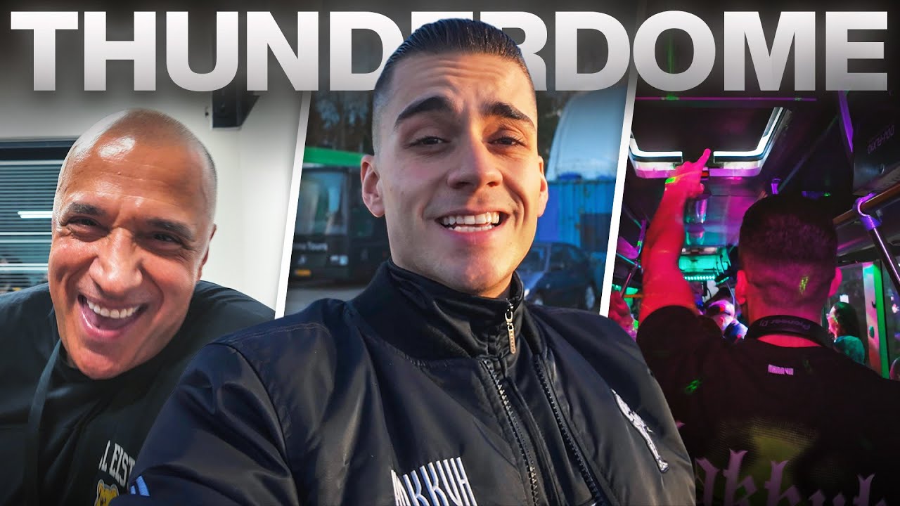 NON-STOP GEKKENHUIS: Thunderdome, party bus & Ziggo Dome met Paul Elstak!! 🤯🔥