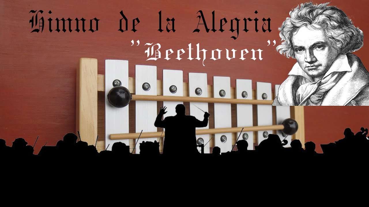 Himno de la Alegría 🎵 / xilófono canciones / SONGS ON XYLOPHONE -Tutorial 🎶🎵
