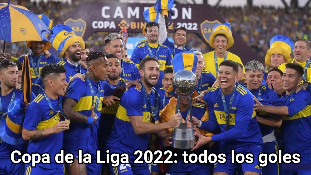 Todos los goles de Boca campeón de la Copa de la Liga 2022