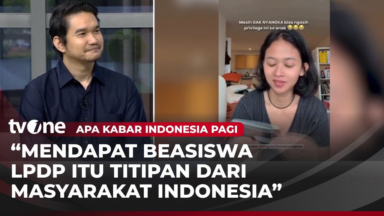 Penerima LPDP Tuai Hujatan, Alumni LPDP: Ada Moral yang Tersentil | AKIP tvOne