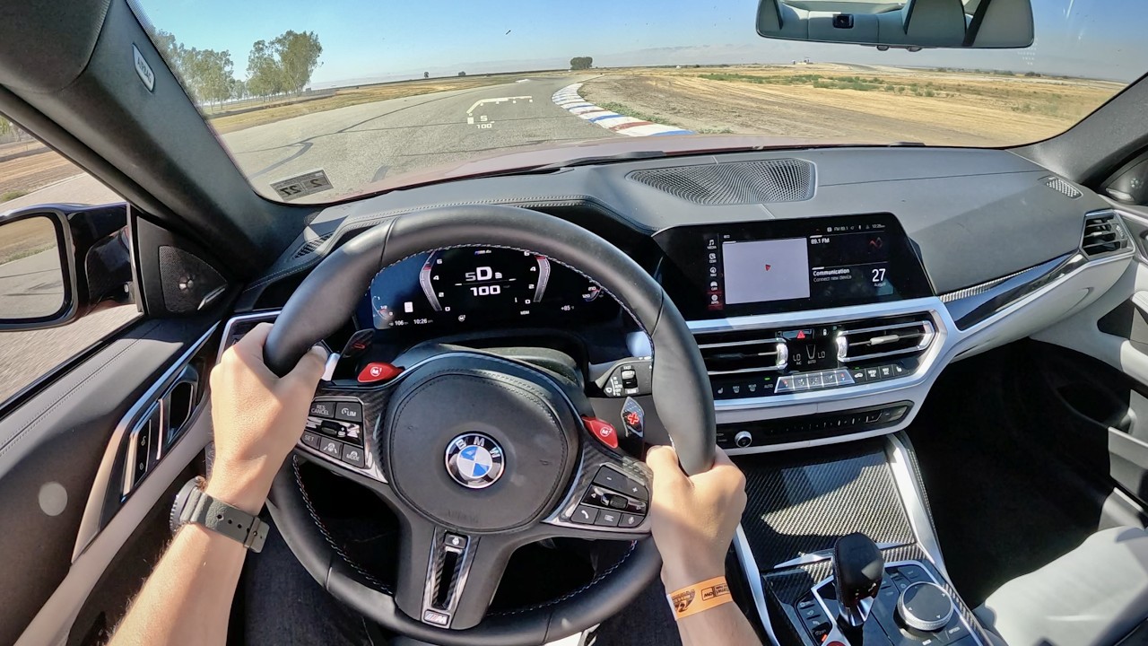 2023 BMW M4 Competition - POV Track Test