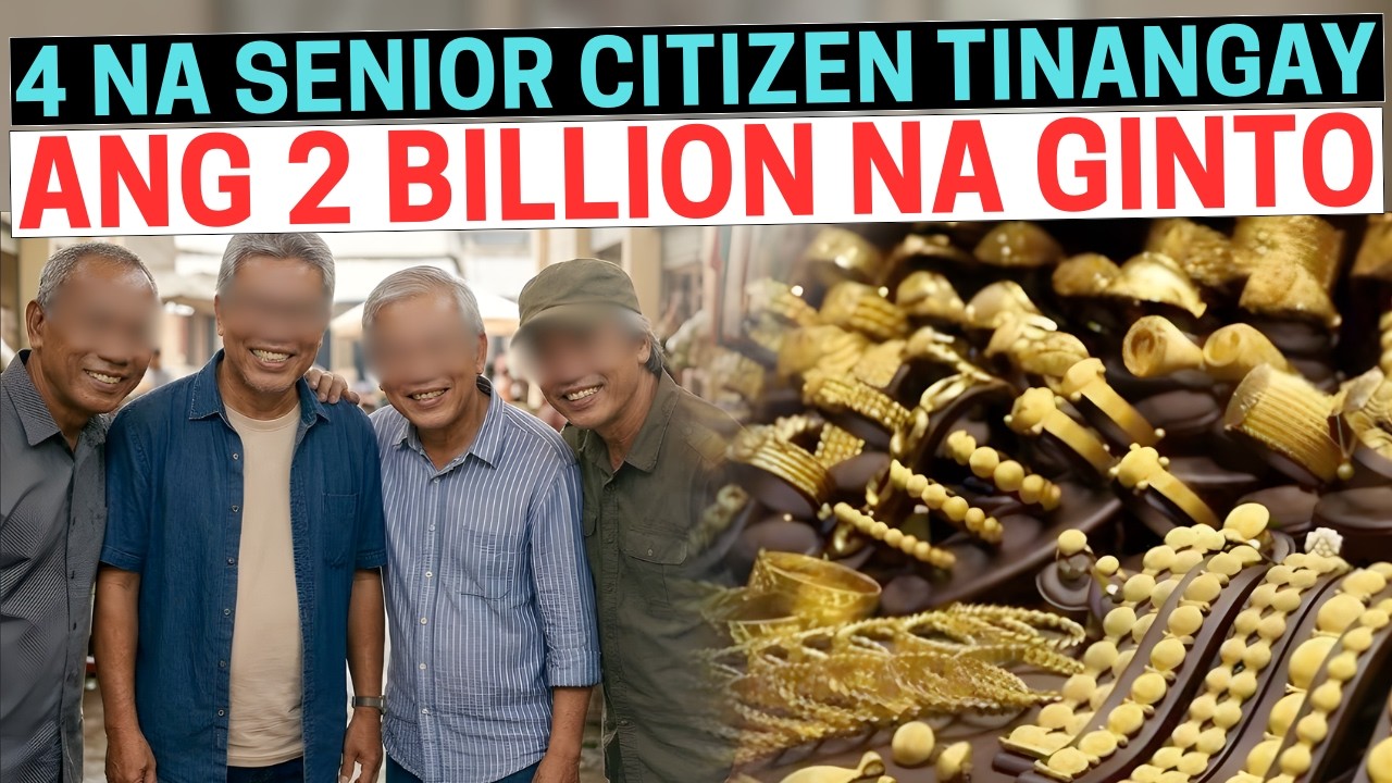 4 NA SENIOR CITIZEN TINANGAY ANG 2 BILLION PESOS NA GINTO | DJ ZSAN TAGALOG FACTS AT MYSTERIES