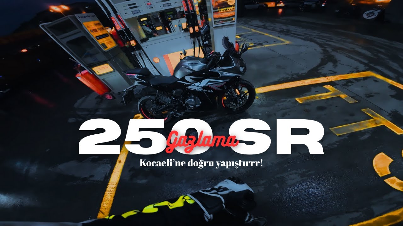 250SR ile Gazlama!.. - 80km Kocaeli'ne gittim