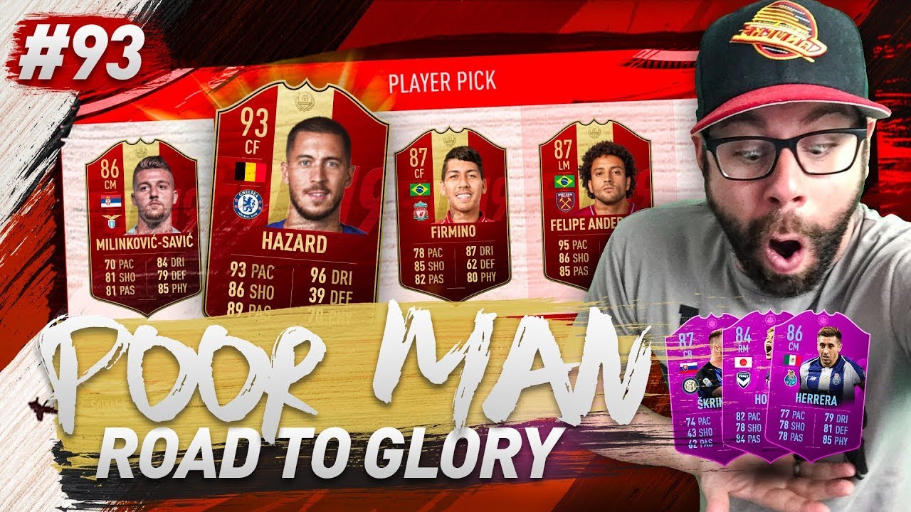 INSANE RED PLAYER PICK PACK FROM GOLD3! SO MANY NEW PLAYERS!! - POOR MAN RTG #93 - FIFA 19