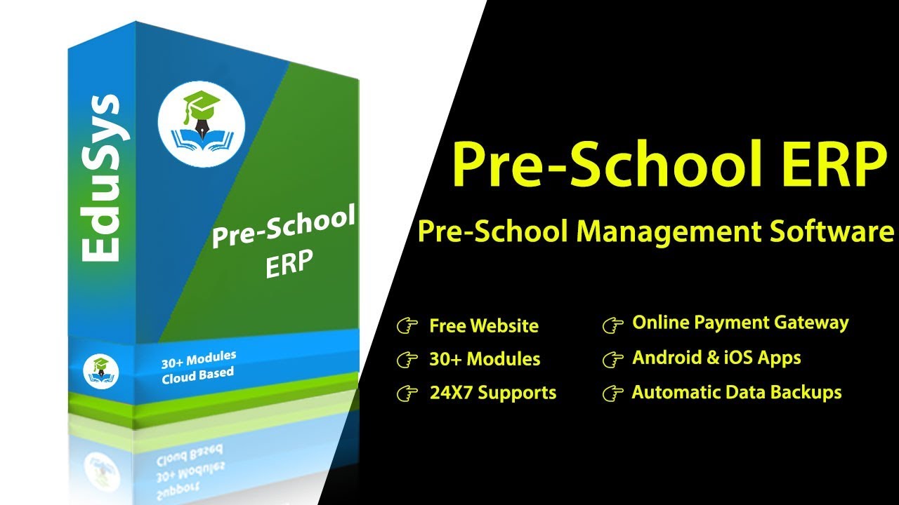 Pre-School ERP Software Demo - DayCare/ Nursery Management System Software setup